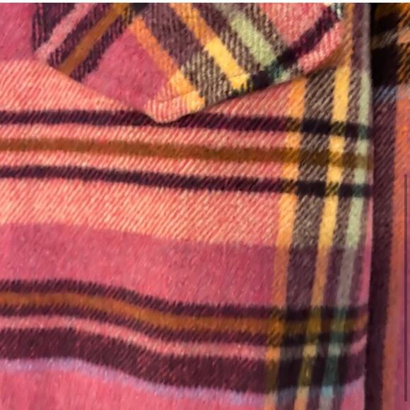 We11done Pink Wool English Check Shirt Jacket - Picture 10 of 10